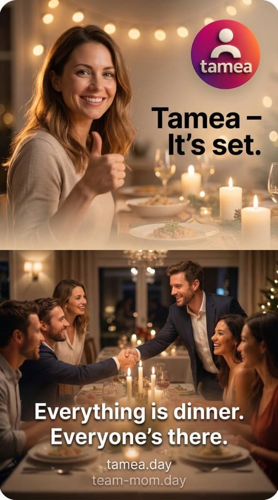Dinner & Get-togethers - Tamea – It’s set.