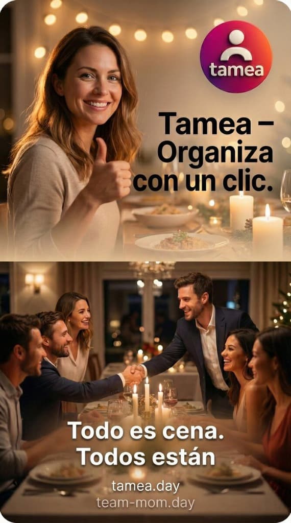 Cenas y encuentros - Tamea – Organiza con un clic.