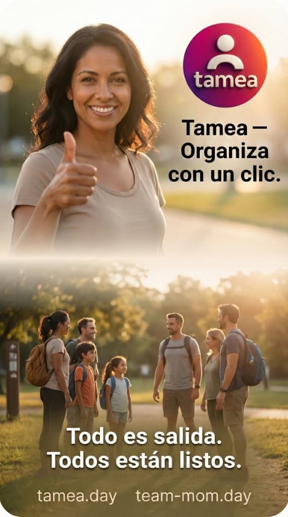 Salidas y fines de semana - Tamea – Organiza con un clic.