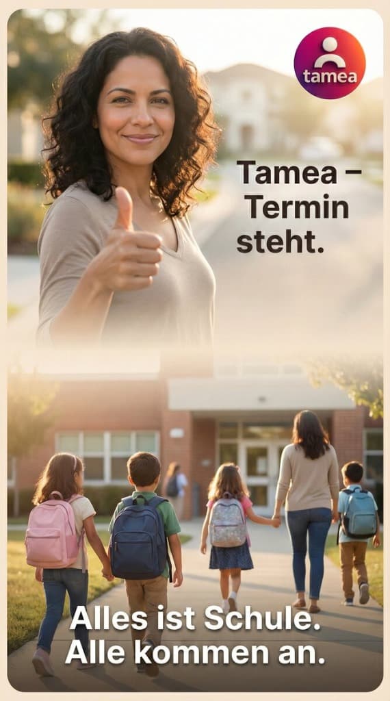 Fahrgemeinschaft Schule - Tamea – Termin steht.