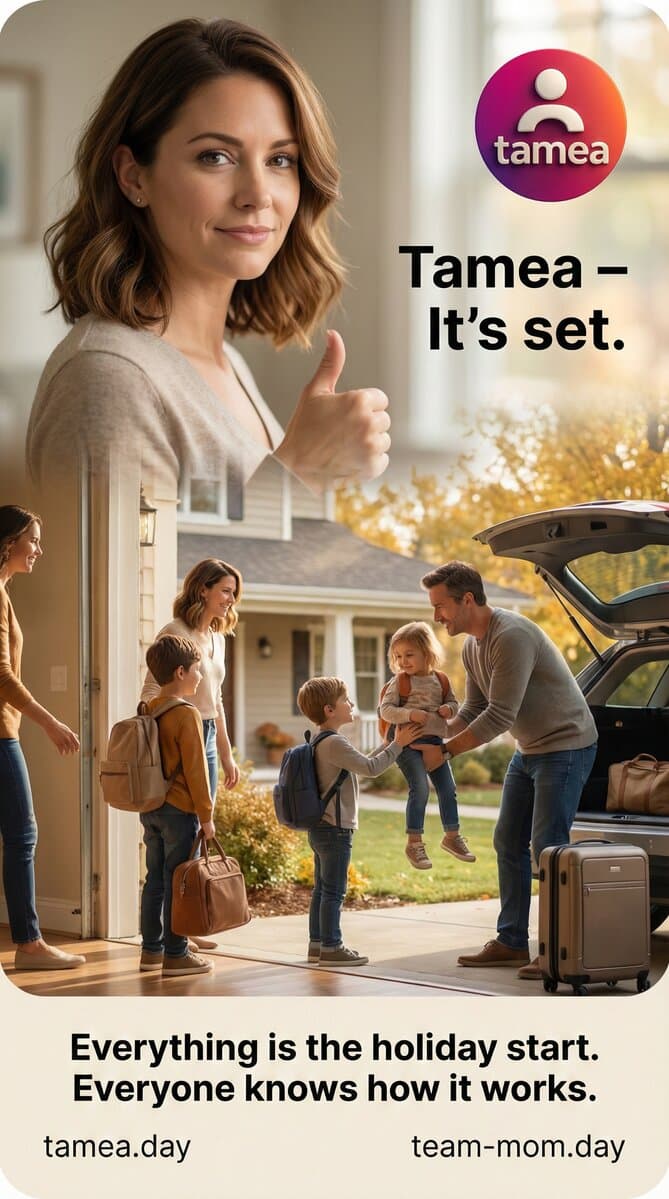 Holiday Hand-offs - Tamea – It’s set.