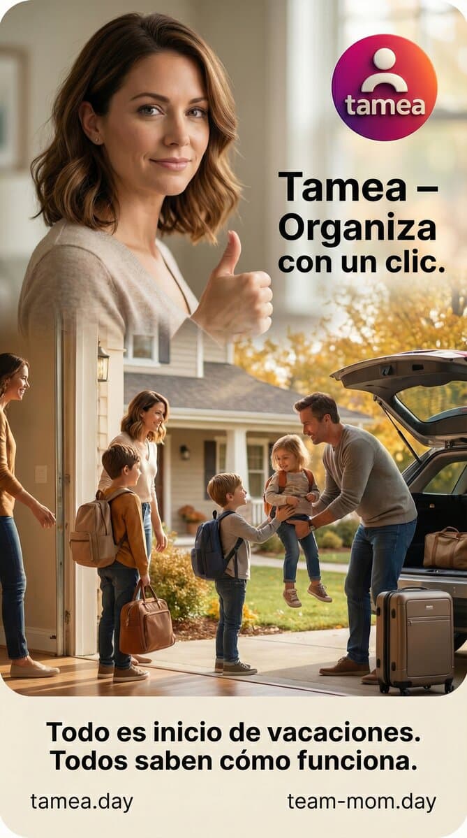 Entregas en vacaciones - Tamea – Organiza con un clic.