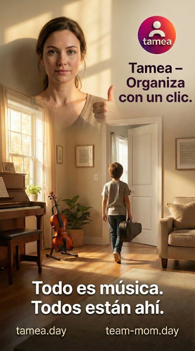 Clases de música - Tamea – Organiza con un clic.