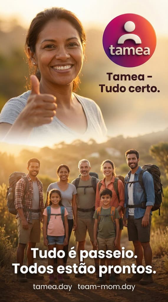 Passeios e fins de semana - Tamea – Tudo certo.