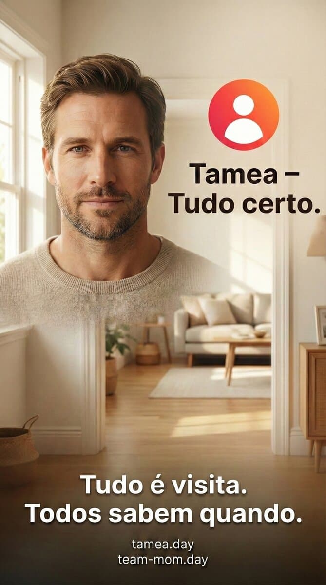 Visitas de fim de semana - Tamea – Tudo certo.